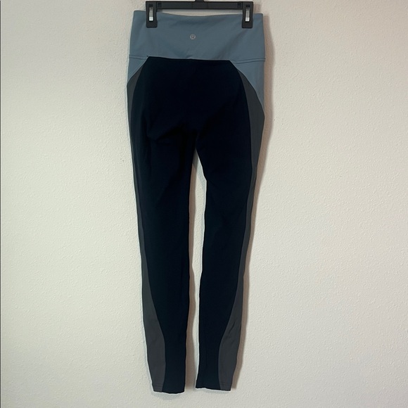 LULULEMON Blue Get Going Train Tights Leggings - Picture 4 of 6
